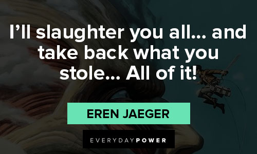 More Attack on Titan quotes