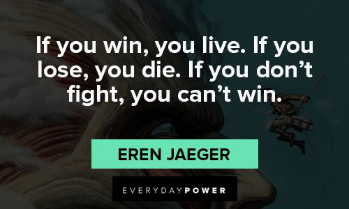 Relatable Attack on Titan quotes