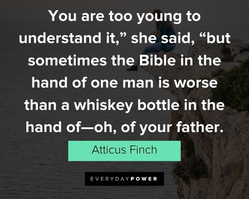 Random Atticus quotes