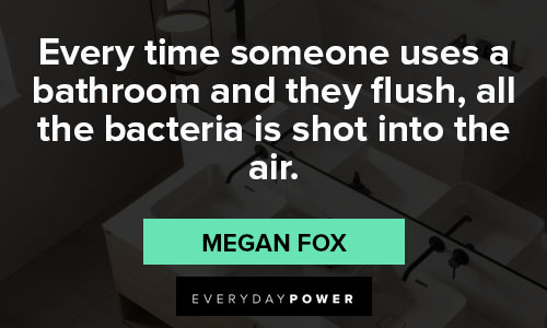 bathroom quotes about air