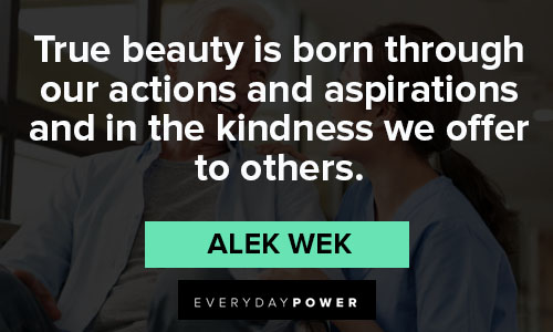 be kind quotes about beauty