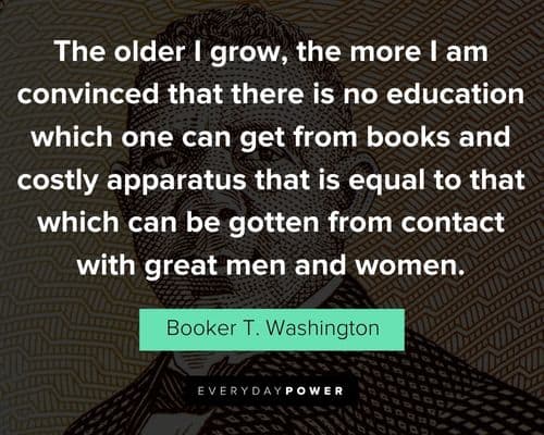 Top Booker T. Washington quotes