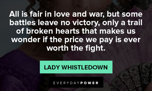 Bridgerton quotes in love and war
