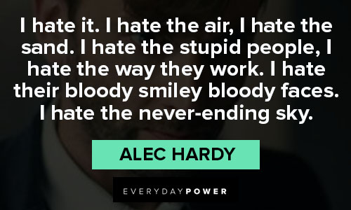 Broadchurch quotes by Alec Hardy