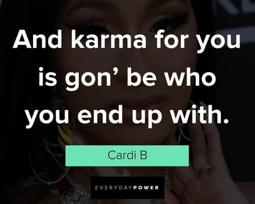 Cardi B quotes on learning, focus and being humble