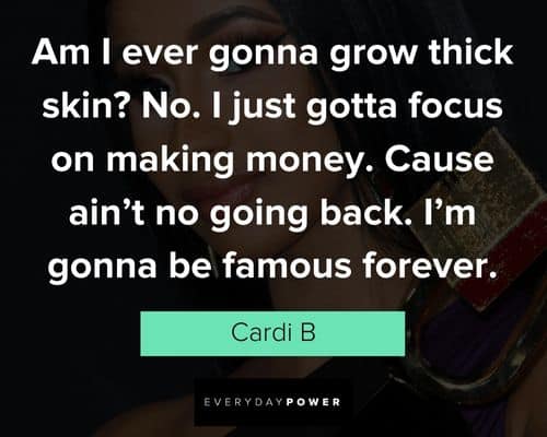 Top cardi b quotes