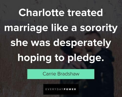 Best Carrie Bradshaw quotes