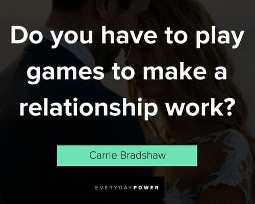 Unique Carrie Bradshaw quotes