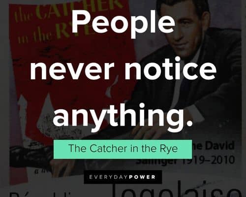 Catcher in the Rye quotes and sayings