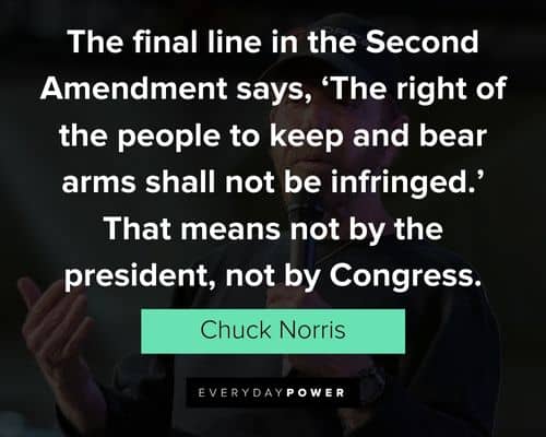 Chuck Norris quotes to inspire you