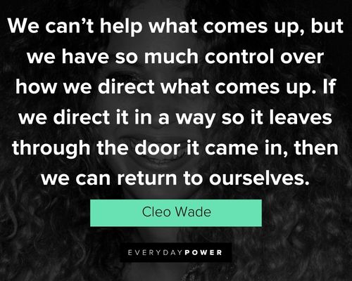 Random Cleo Wade quotes