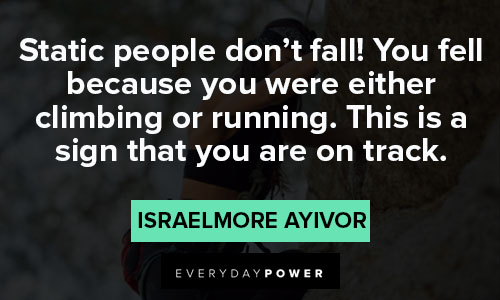 climbing quotes that climbing or running