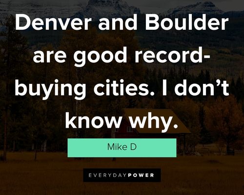 Colorado quotes about Boulder
