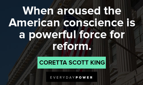 Coretta Scott King quotes and saying