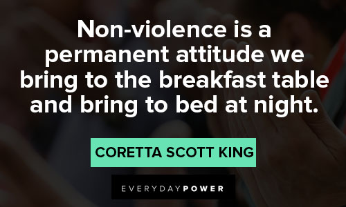Coretta Scott King quotes about justice