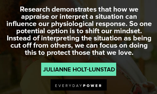 coronavirus quotes from Julianne Holt-Lunstad