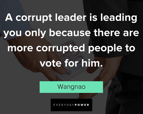 top corruption quotes