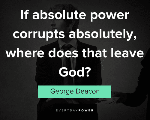 wise corruption quotes