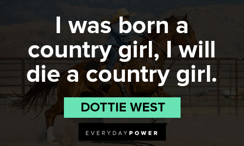 country girl quotes about die