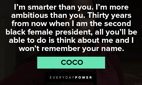 Dear White People quotes from Coco