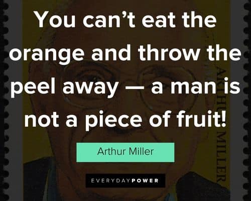 Meaningful Death of a Salesman quotes