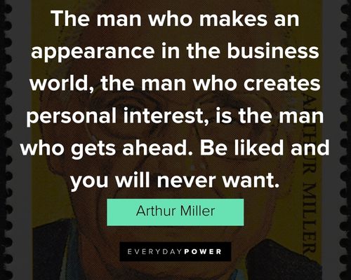 Positive Death of a Salesman quotes