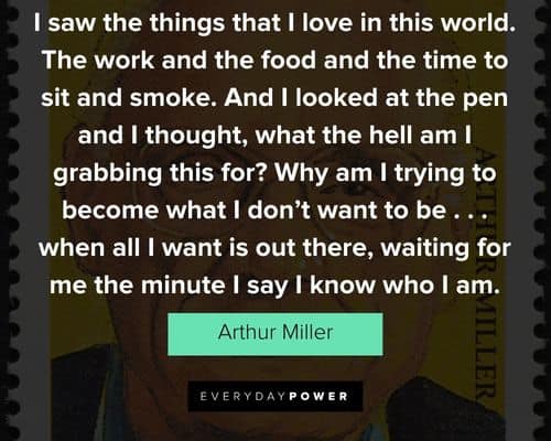 Wise and inspirational Death of a Salesman quotes