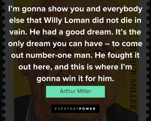 Cool Death of a Salesman quotes