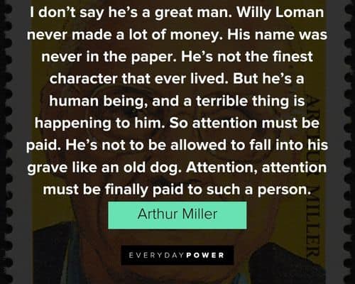 Motivational Death of a Salesman quotes