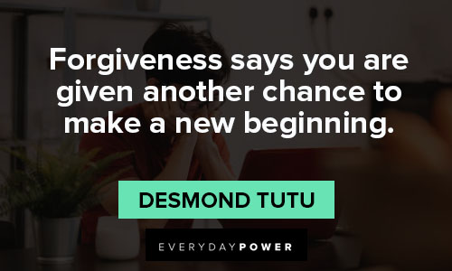 Desmond Tutu quotes about forgiveness