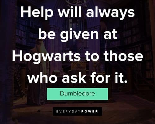 Wise Dumbledore quotes