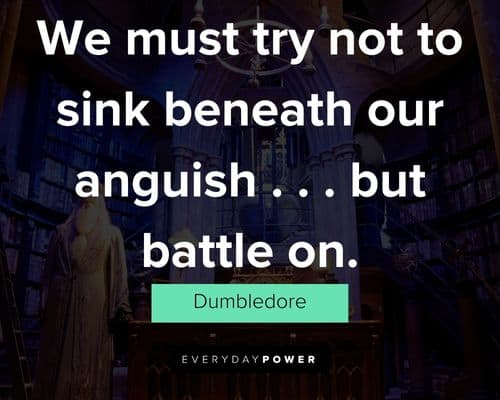 Wise and inspirational Dumbledore quotes