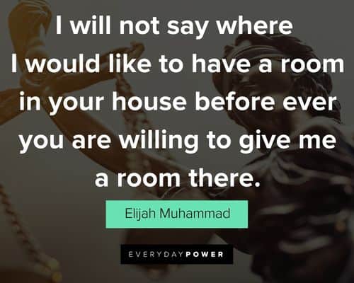 Elijah Muhammad Quotes to helping others