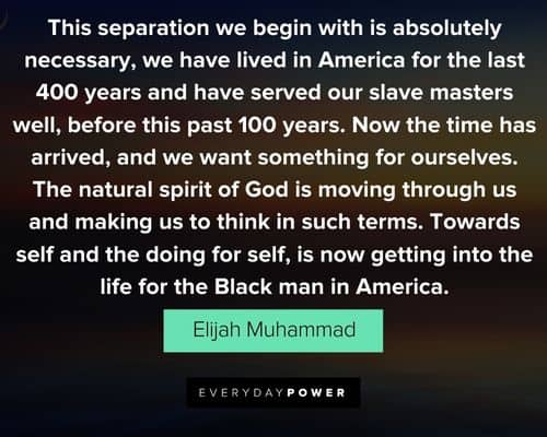Motivational Elijah Muhammad Quotes