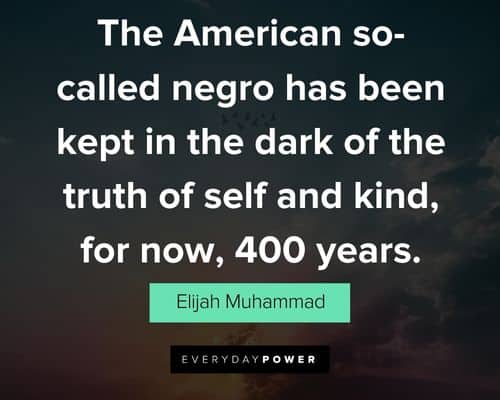 Random Elijah Muhammad Quotes