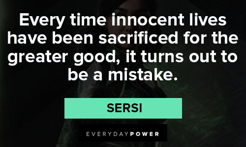 Eternals quotes of sacrificed