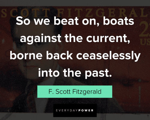 Positive F. Scott Fitzgerald quotes