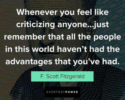 Motivational F. Scott Fitzgerald quotes