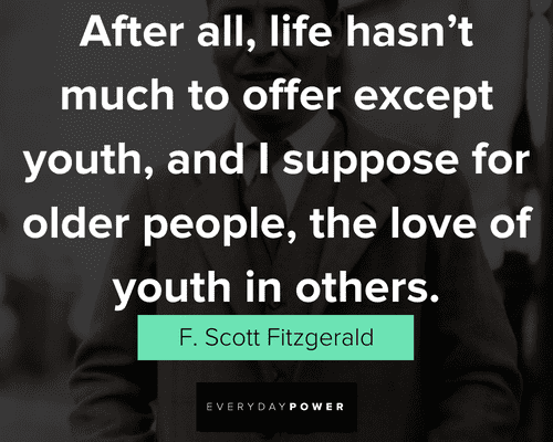 Random F. Scott Fitzgerald quotes