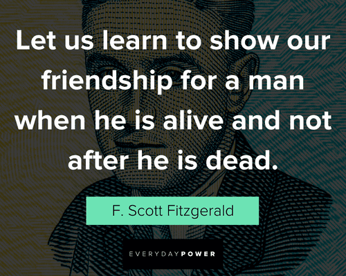 Amazing F. Scott Fitzgerald quotes