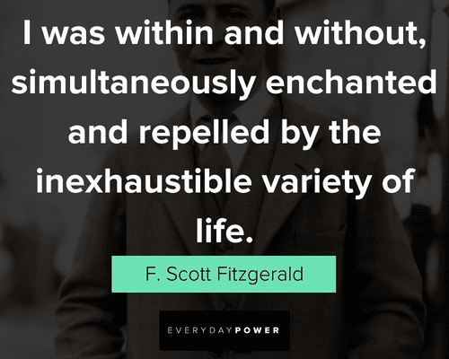 Epic F. Scott Fitzgerald quotes