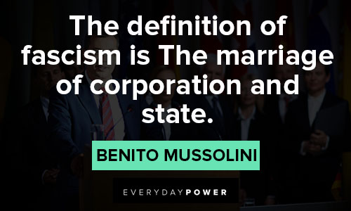 fascism quotes about corporation
