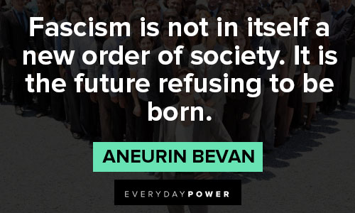 fascism quotes about society