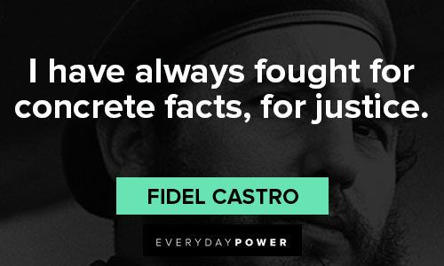Epic Fidel Castro quotes