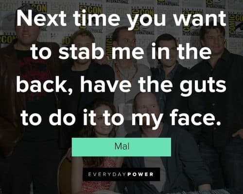 Short Firefly quotes