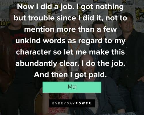 More Firefly quotes