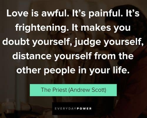Fleabag quotes about love is awful