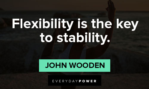 flexibility quotes about flexibility is the key to stability
