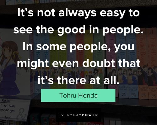 Unique Fruits Basket quotes