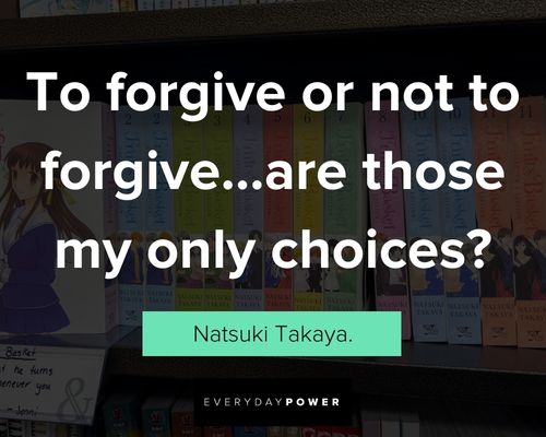 Fruits Basket quotes that will encourage you